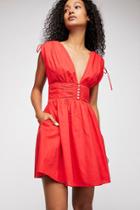 Roll The Dice Mini Dress By Free People